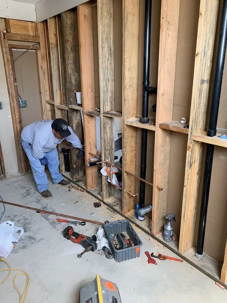 Commercial rough-in plumbing for Trenchless Sewer Repair in Ives Estates